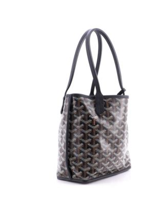  Mini Anjou Reversible Tote Coated Canvas