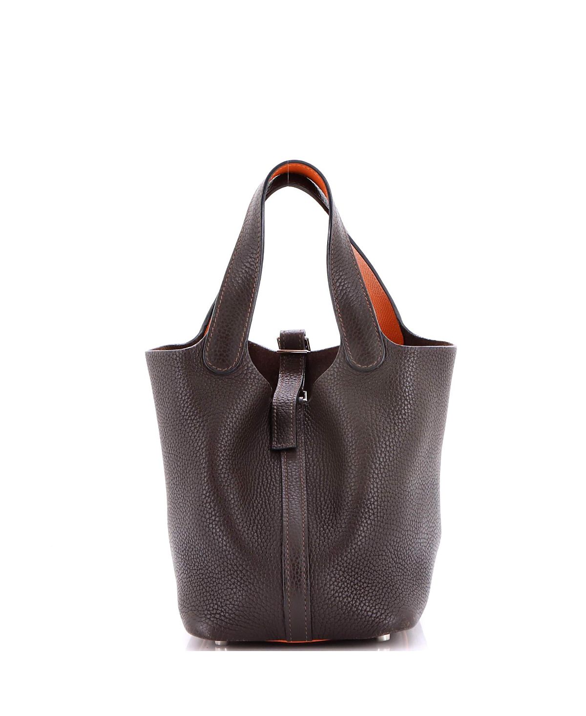 Pre-Owned HERMES Pm Eclat Picotin Lock Bag Clemence