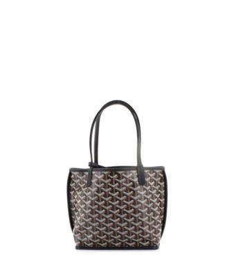 Mini Anjou Reversible Tote Coated Canvas