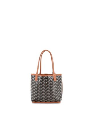  Mini Anjou Reversible Tote Coated Canvas