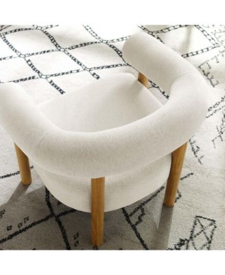 Sable Upholstered Fabric Armchair