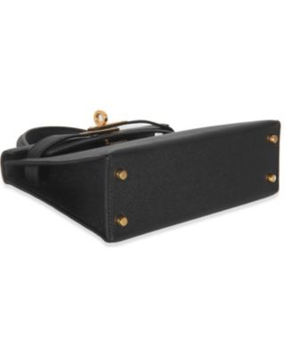 Mini Kelly II 20 Leather Handbag