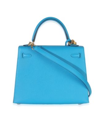 Sellier Kelly 25 Leather Handbag