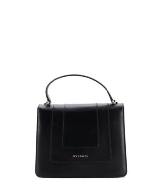 Medium Serpenti Forever Top Handle Bag Leather