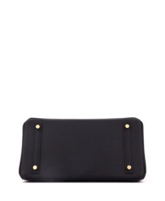 Birkin 30 Handbag Black Epsom with Gold Hardware