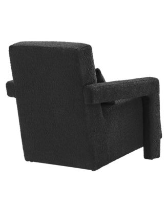 Mirage Boucle Upholstered Armchair