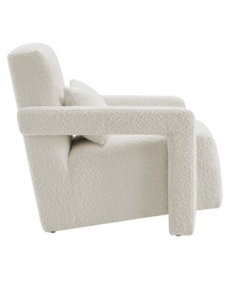 Mirage Boucle Upholstered Armchair