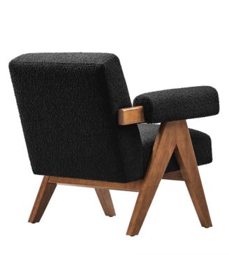 Lyra Boucle Fabric Armchair