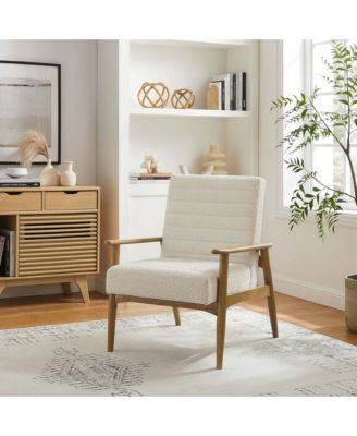 Jensen Boucle Fabric Accent Chair