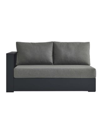 Tahoe Outdoor Patio Powder-Coated Aluminum Modular Left-Facing Loveseat