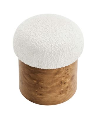 Breeze Boucle Upholstered Ottoman