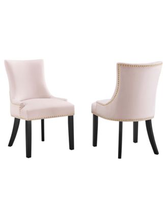  Marquis Performance Velvet Dining Chairs, Set of 2
