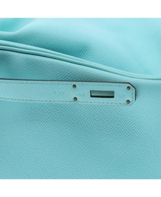 Birkin 35 Handbag Blue Epsom with Gold Hardware