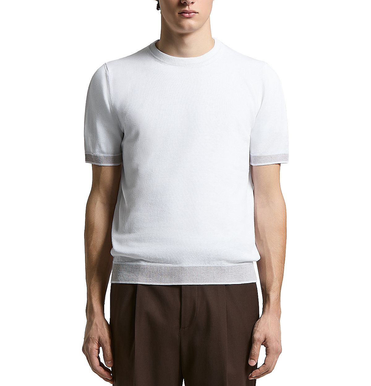 Peserico Regular Fit Lightweight Sweater T-Shirt