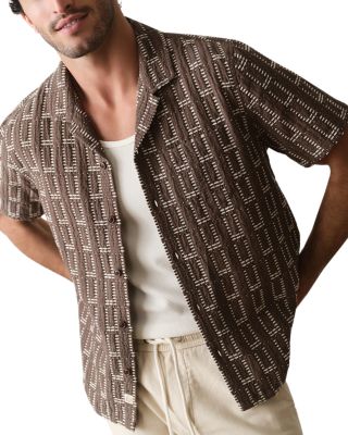 Patterned Dobby Resort Shirt