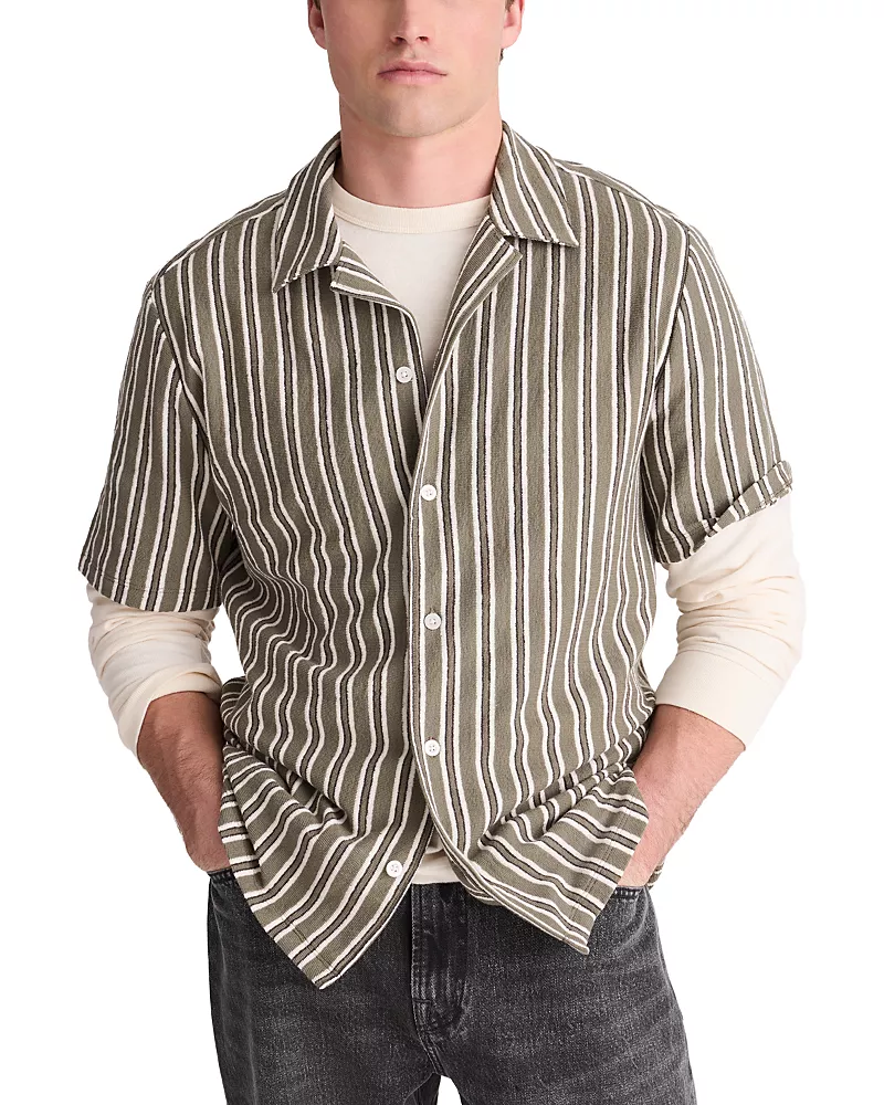 Madewell Regular Fit Cotton Stripe Shirt