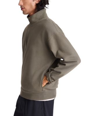 Terry Quarter Zip Sweatshirt