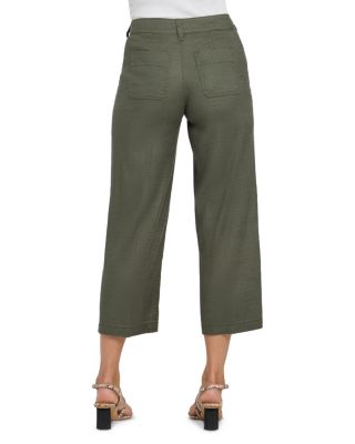 Wide Leg Cropped Pants