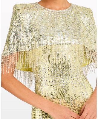 Blake Sequin-Embellished Maxi Dress