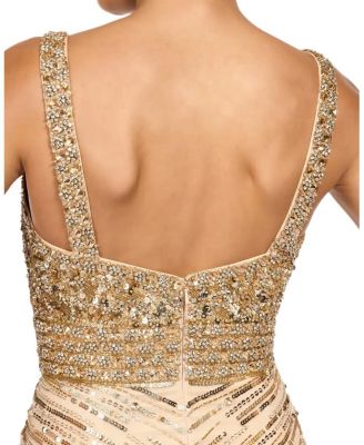  Elixir Sequin-Embellished Maxi Dress