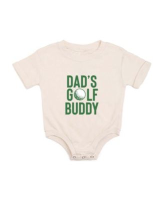 Boys' Dad's Golf Buddy Short Sleeve Romper - Baby