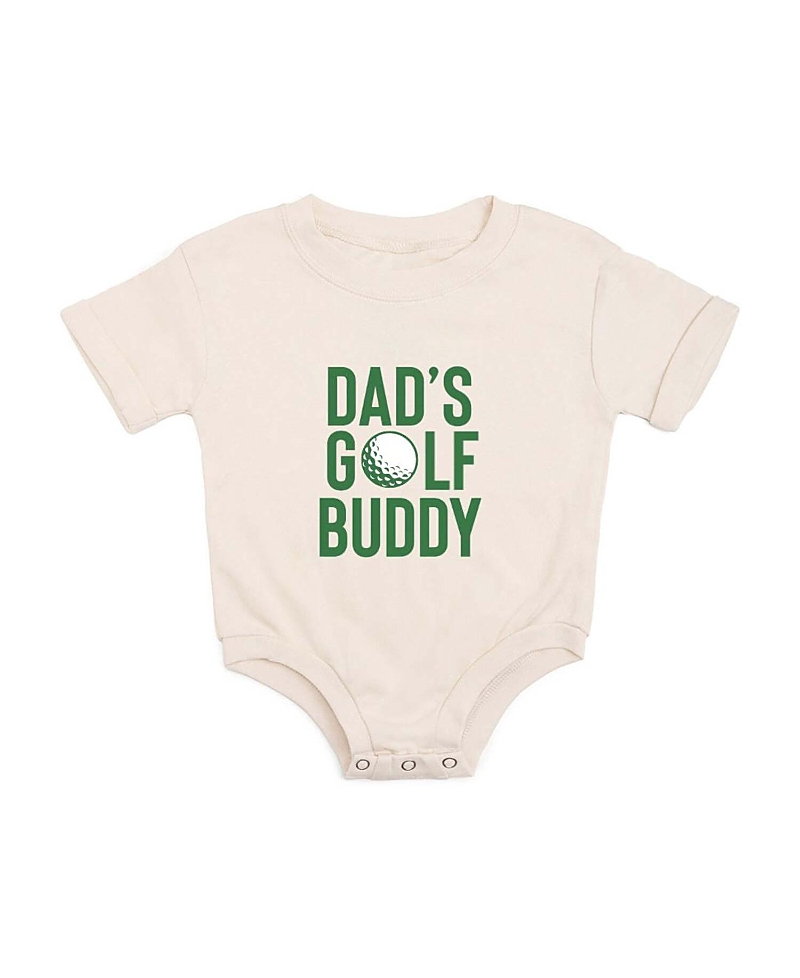 Sweet Wink Boys' Dad's Golf Buddy Short Sleeve Romper - Baby
