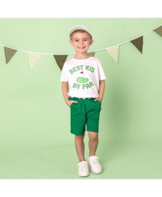 Boys' Best Kid By Par Patch Short Sleeve T-Shirt - Baby, Little Kid