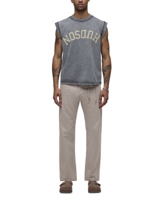 Relaxed Fit Five Pocket Jeans in Natural Moss