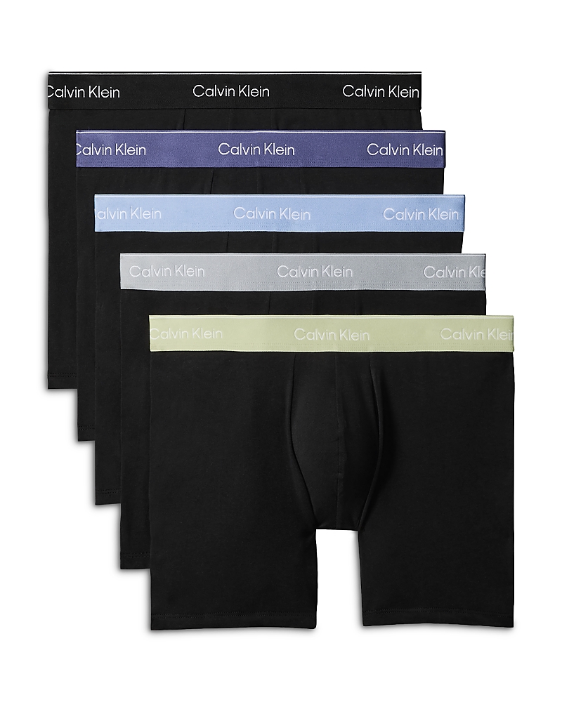 Calvin Klein Icon Cotton Stretch Boxer Briefs, Pack of 5