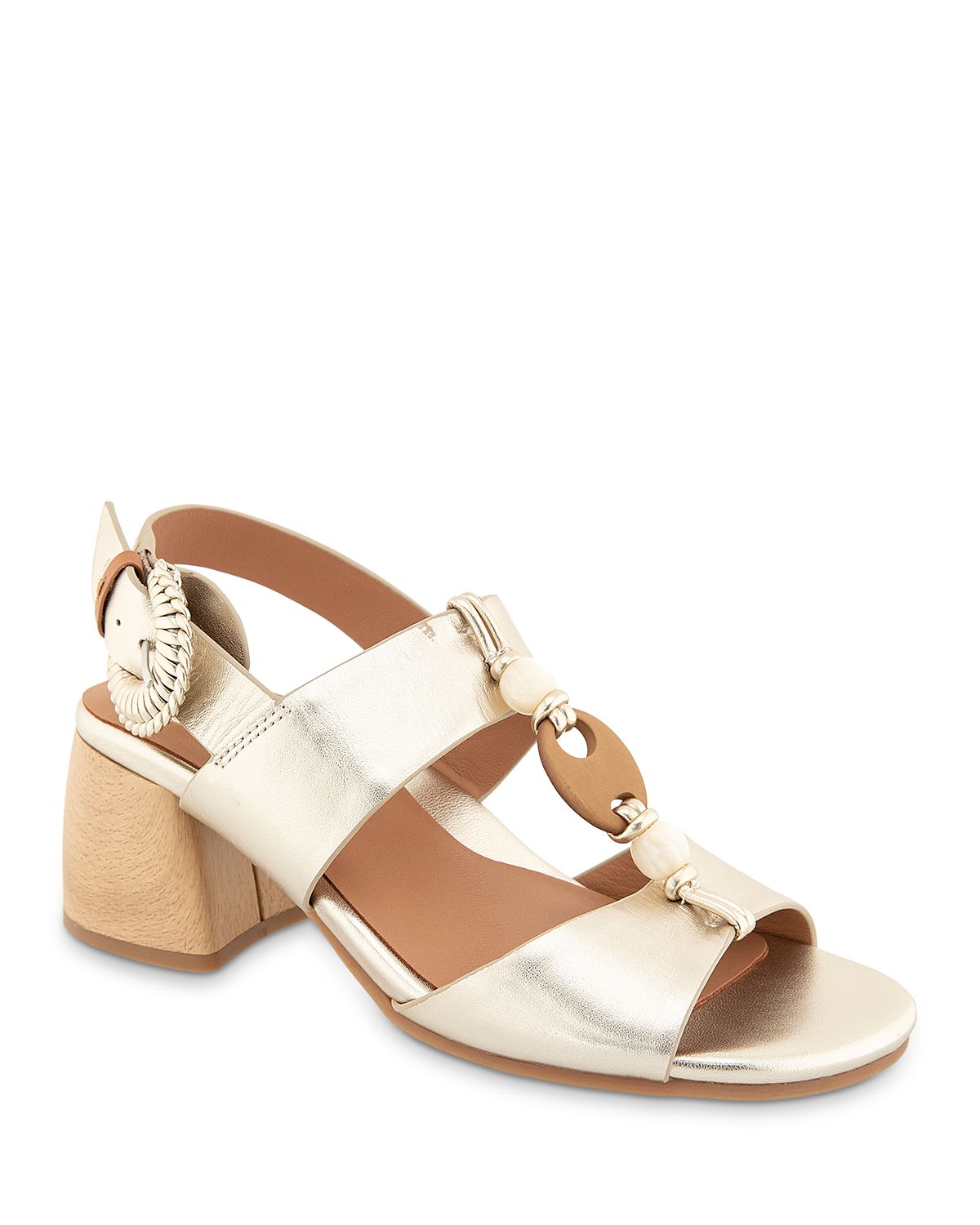 Gentle Souls by Kenneth Cole Women's Miracle T Strap Sandals