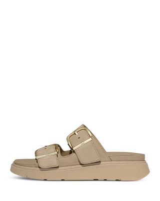Women's GEN-FF Two Bar Suede Slide Sandals