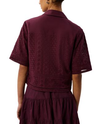 Broderie Cotton Shirt