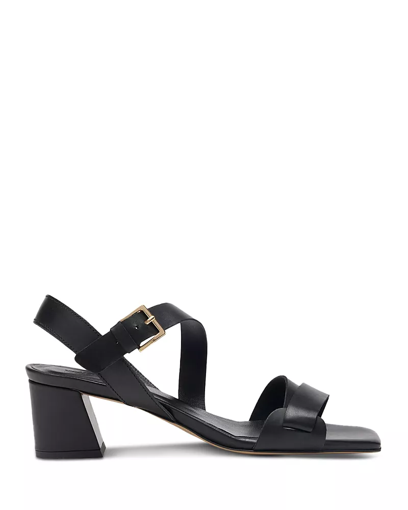 Whistles Women's Block Heel Buckle Sandals