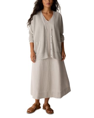 V-Neck Cardigan Sweater