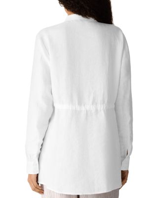 Mandarin Collar Long Shirt