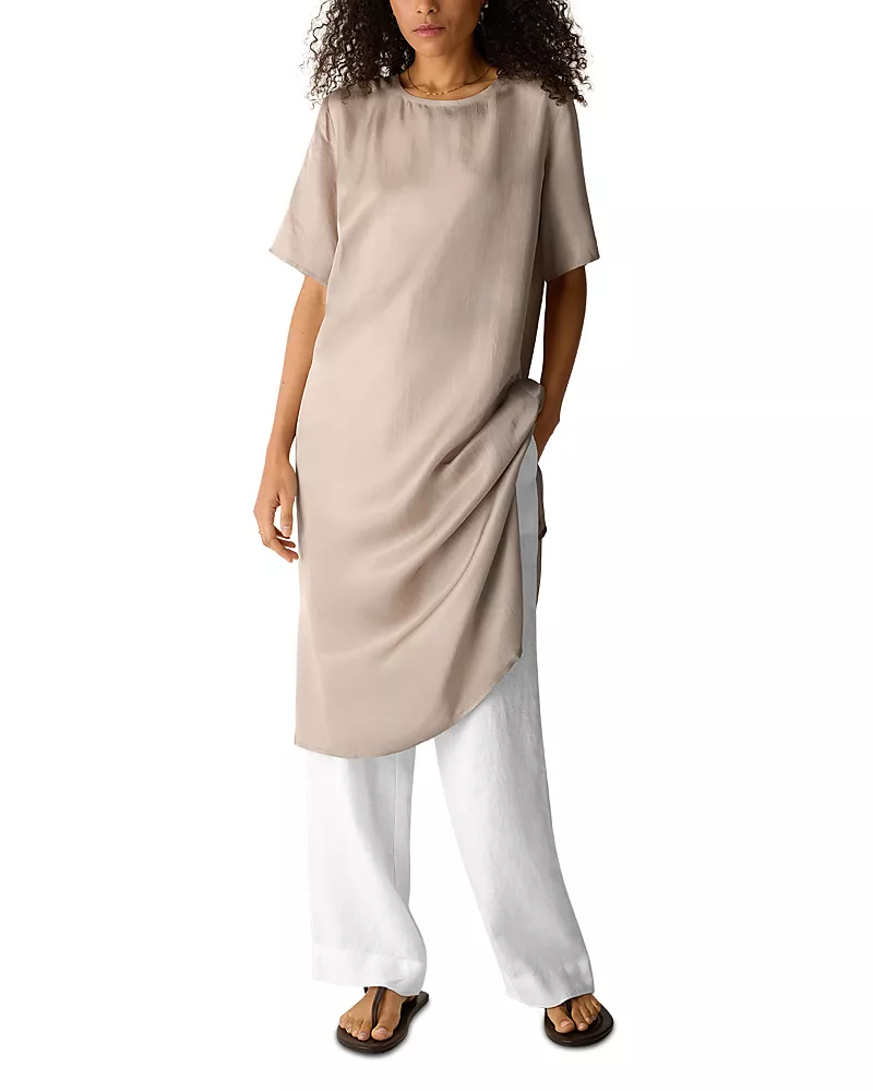 Eileen Fisher Round Neck Dress