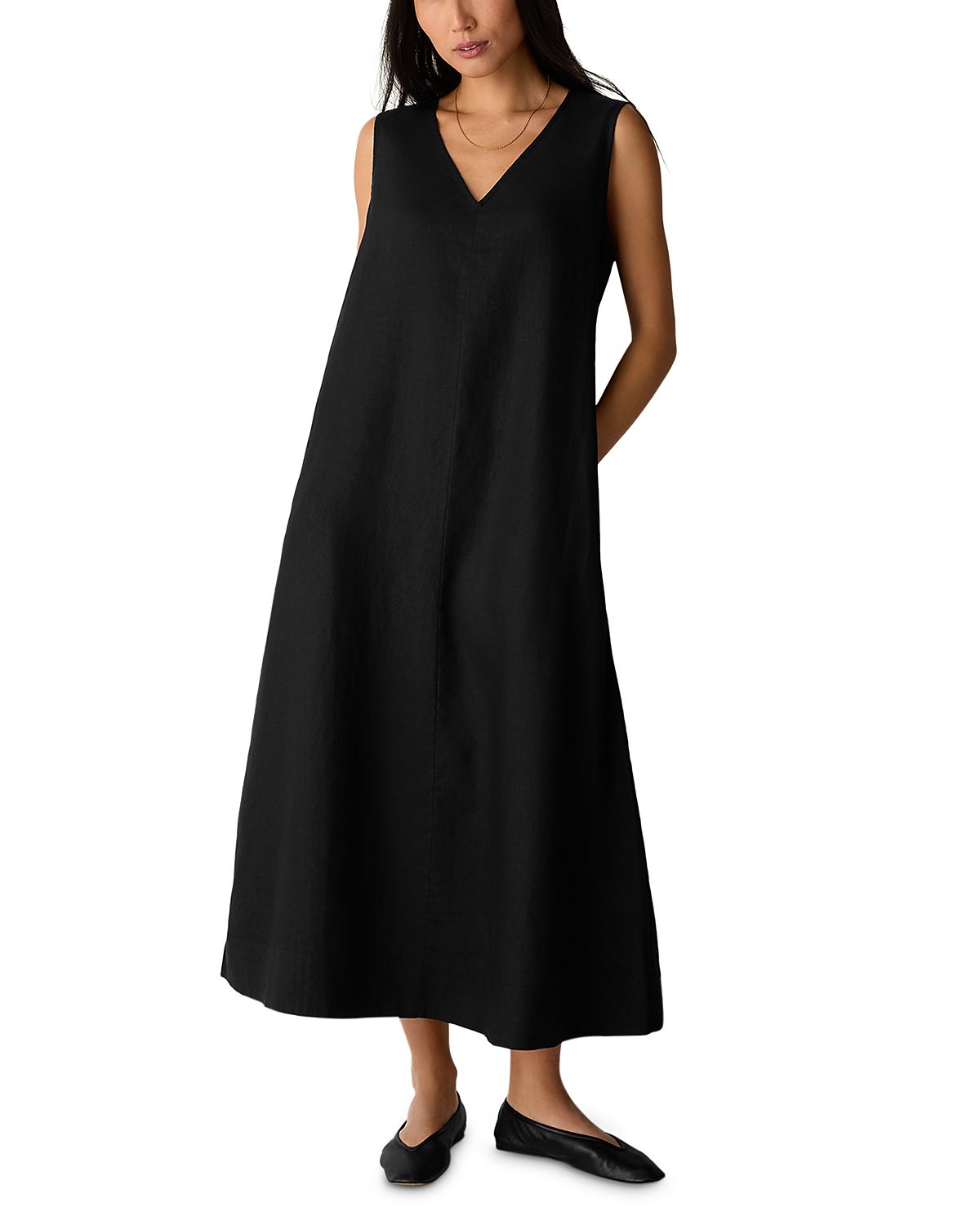 Eileen Fisher V-Neck Dress