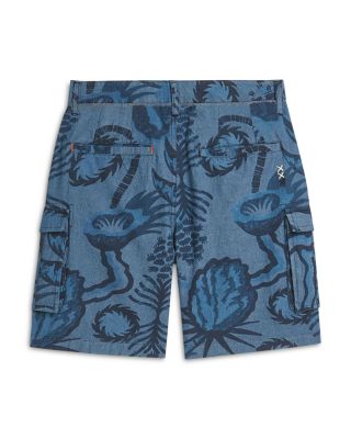 Boys' Allover Print Chambray Shorts - Big Kid