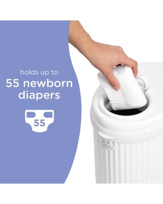 Fluted Diaper Pail