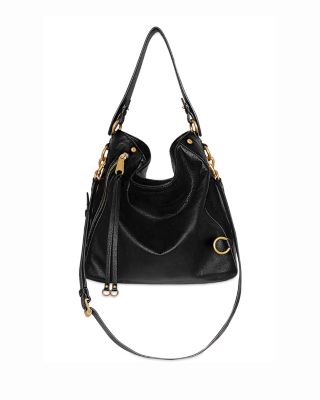 M.A.B. Leather Hobo Bag