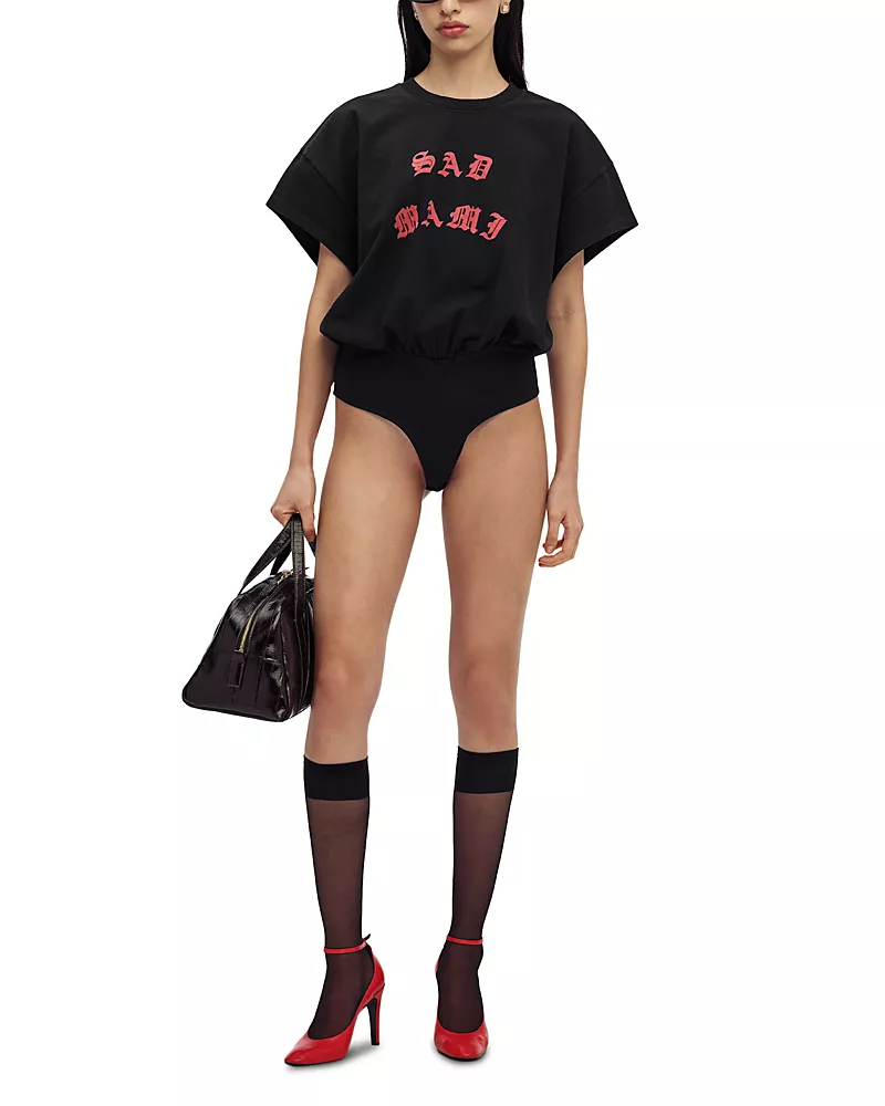 Willy Chavarria Knit Bodysuit