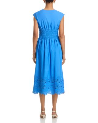 Roxanne Smocked Waist Midi Dress