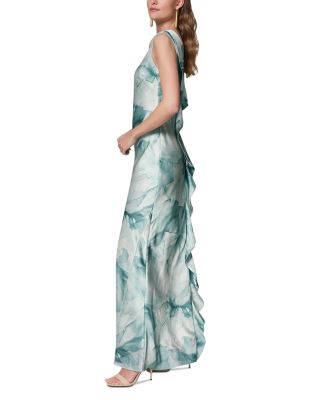 Sleeveless High Neck Maxi Dress