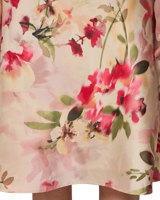 Scoop Neck A Line Midi Dress