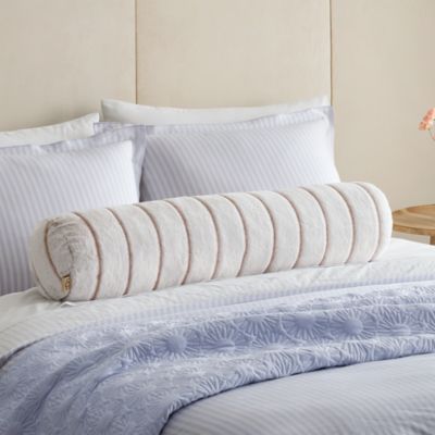 Stasia Ribbed Plush Decorative Pillow 36" x 8"