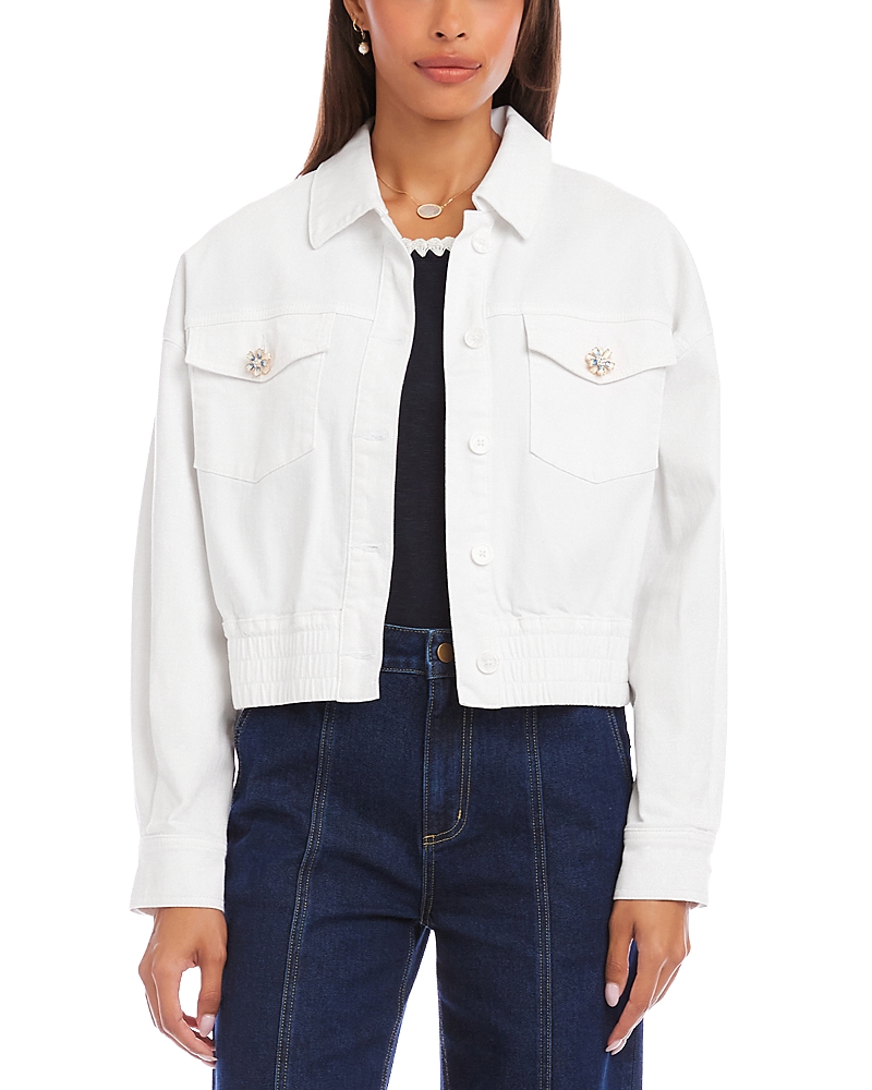 Karen Kane Novelty Button Jean Jacket