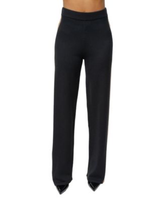 Black Chasing Fall Contrast Pant