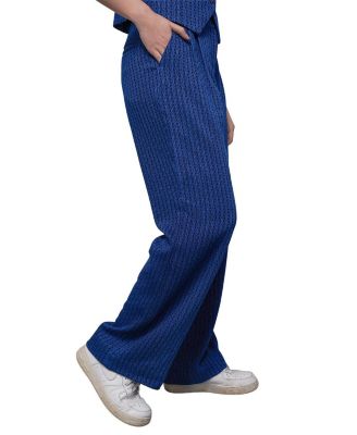 The Empower Jacquard Wide Leg Trouser