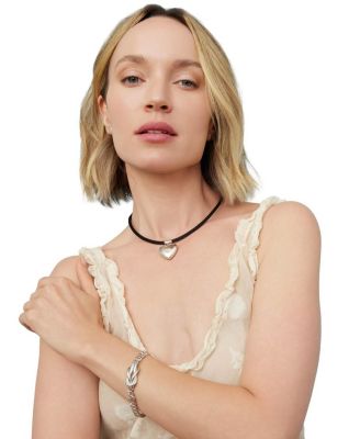  Sterling Silver Lover Cord Pendant Necklace