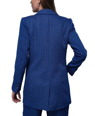  The Empower Jacquard Double Breasted Blazer